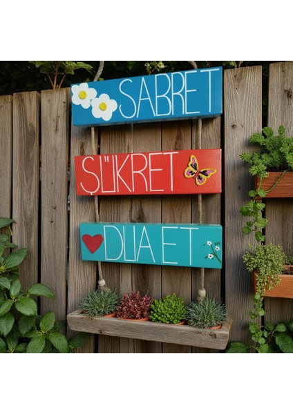 Bahçe Süsü Duvar Süsü Balkon Süsü Dekorasyon Teras Kapı Süsü Mutfak Süsü Hediyelik Eşya Ölçü 60*30 indirimleri