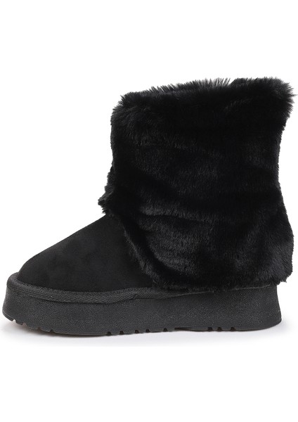 Nera Kürklü Kız Çocuk Süet Bot Ayakkabı fırsatları