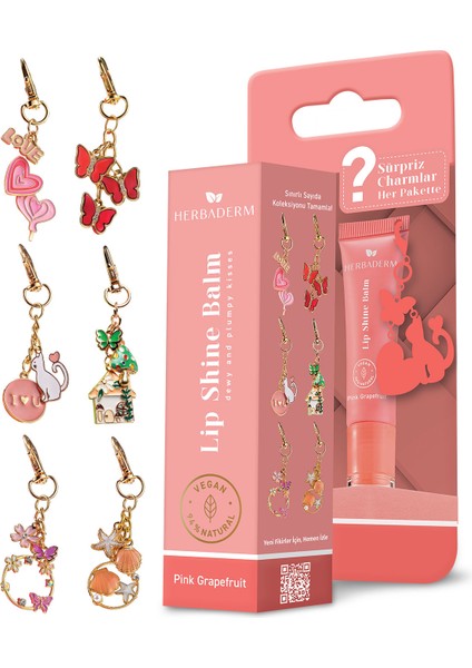 Parlatıcı, Dolgunlaştırıcı, Onarıcı Renkli Dudak Balmı, Pembe Greyfurt Aromalı 10 ml fiyatları