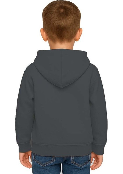 Unisex Brainrot Baskılı Çocuk Swaetshirt Kapüşonlu 3 Iplik Şardonlu fiyatları