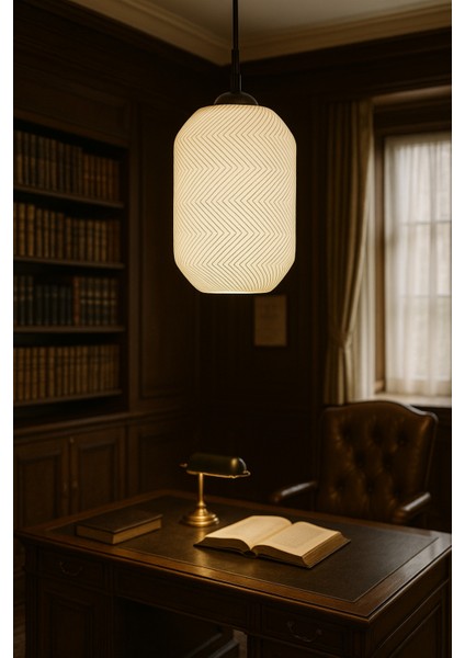 Dekoratif Avize Zikzak Serisi Iskandinav Ev Ofis Veranda Mutfak Çap 20 cm fiyatları