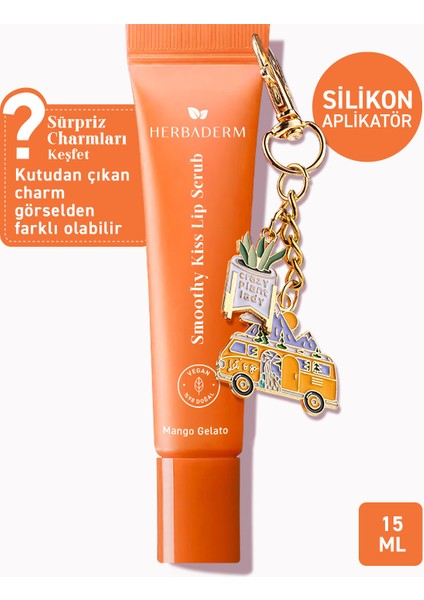 Dudak Peelingi, Lip Scrub-Mango Gelato 15 ml