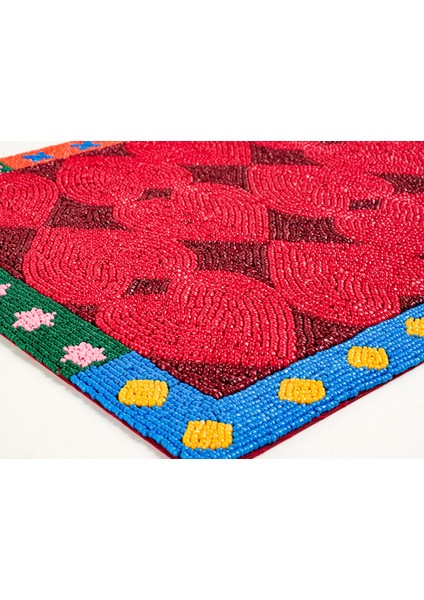 Dadrı Cam - Polyester Amerikan Servis 30X40 cm Turuncu fırsatları