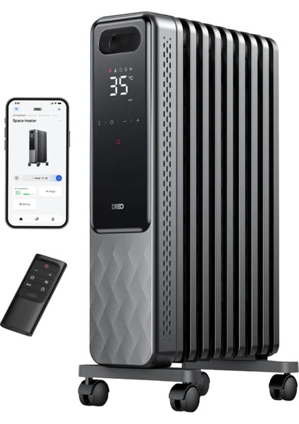 OH310 Akıllı Yağlı Radyatör Isıtıcı – Enerji Tasarruflu, Sessiz Çalışma, Geniş Alan Isıtma Performansı