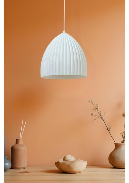 Modern Sarkıt Tekli Bohem Avize ( 23X27 cm ) Salon Mutfak Oturma Odası Cafe Bar