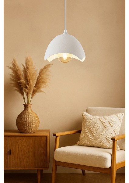 Şapka Form Beton Görünümlü Sarkıt Avize fırsatları