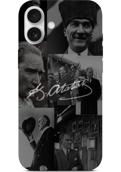 İPHONE17 Uyumlu 10KASIM Hatıraatatürk Tasarım Lansman Telefon Kılıfı