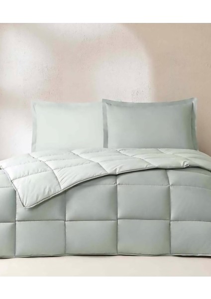 %100 Pamuk (Çarşafı Lastikli) Tek Kişilik Yatak Seti-Colourist Çağla Nil modelleri