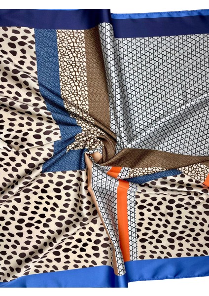 Nil Scarf Laci/kahve 70*70 cm Fular Eşarp fiyatları