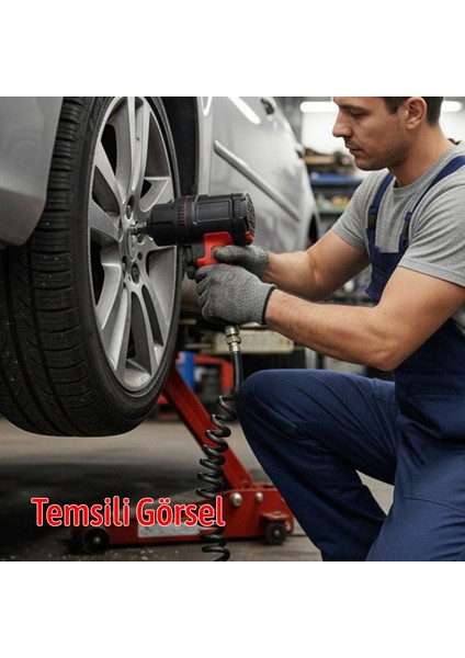Havalı Somun Sökme Aleti 1/2 Inç 650NM 67KGM Profesyonel Darbeli modelleri