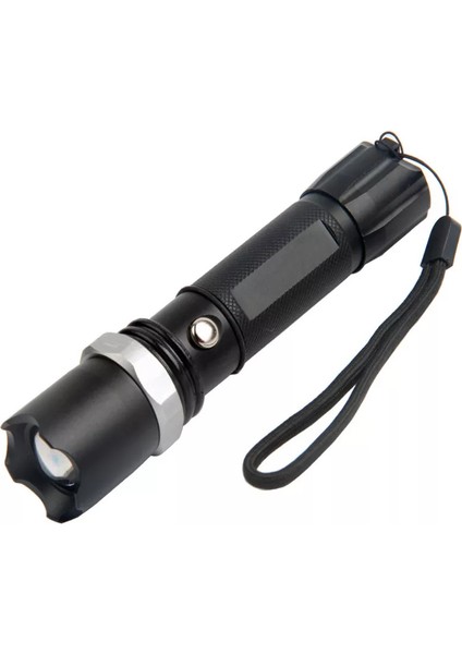 Profesyonel Şarjlı El Feneri Uzun Menzilli Şarjlı Zoomlu Süper Güçlü Acil Durum Feneri Çift Bataryal (5148) fırsatları