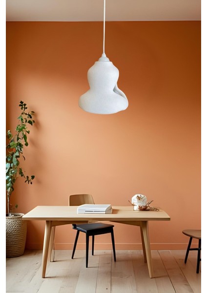 Rustik Iskandinav Serisi Beton Görünümlü Tekli Avize Sarkıt Çevre Dostu Avize Salon Mutfak fiyatları