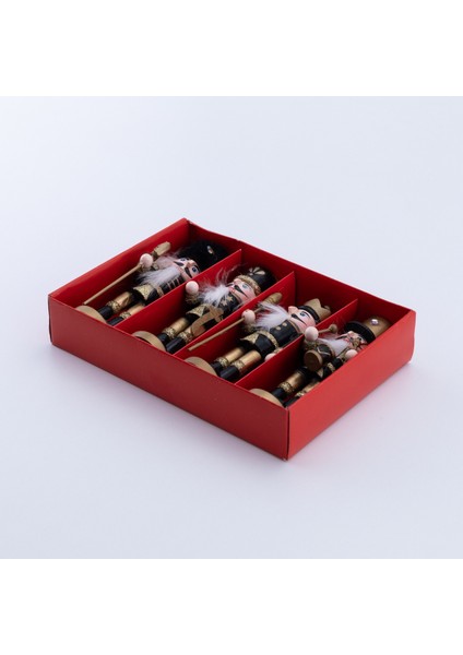 Yılbaşı Süsü, Asalı Siyah Kurşun Asker, 13 Cm, Dekoratif Obje fiyatları