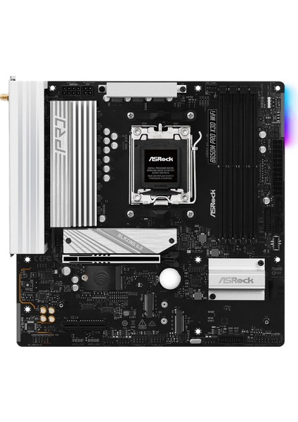 B650M Pro X3D Wifi Amd B650 Soket Am5 Ddr5 8000(OC)MHZ Matx Gaming (Oyuncu) Anakart fiyatları