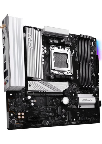 B650M Pro X3D Wifi Amd B650 Soket Am5 Ddr5 8000(OC)MHZ Matx Gaming (Oyuncu) Anakart fırsatları