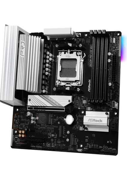 B650M Pro X3D Wifi Amd B650 Soket Am5 Ddr5 8000(OC)MHZ Matx Gaming (Oyuncu) Anakart indirimleri