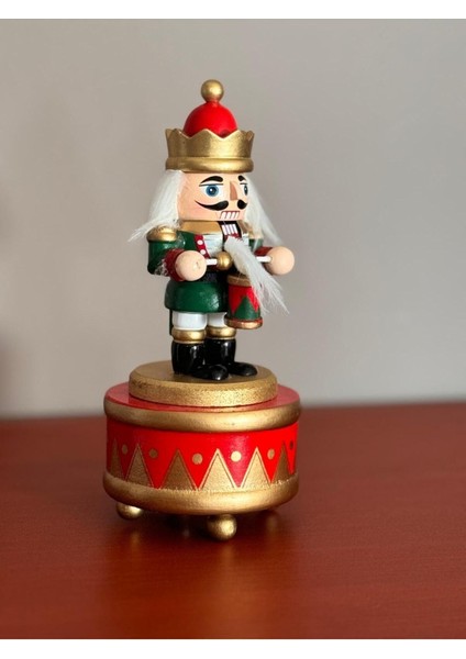 Renkli Yılbaşı Kurşun Asker Müzik Kutusu, Şık ve Eğlenceli Dekorasyon Parçası