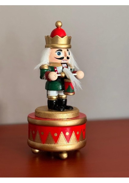 Renkli Yılbaşı Kurşun Asker Müzik Kutusu, Şık ve Eğlenceli Dekorasyon Parçası indirimleri