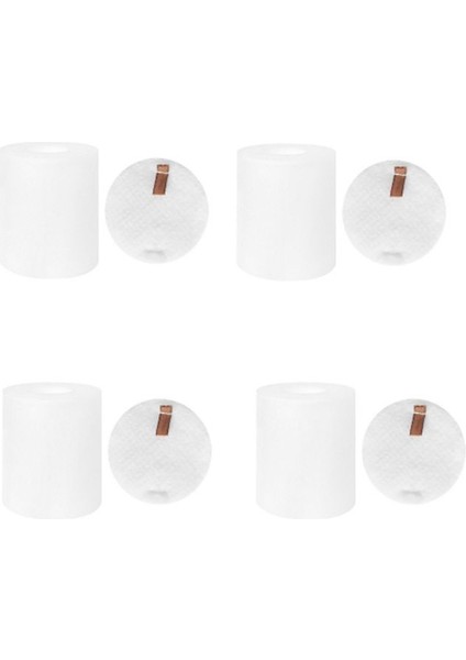 Shark AV2501AE/AV2502AE Filtre Pamuğu Için Uygun 4 Çift Yedek (Yurt Dışından)