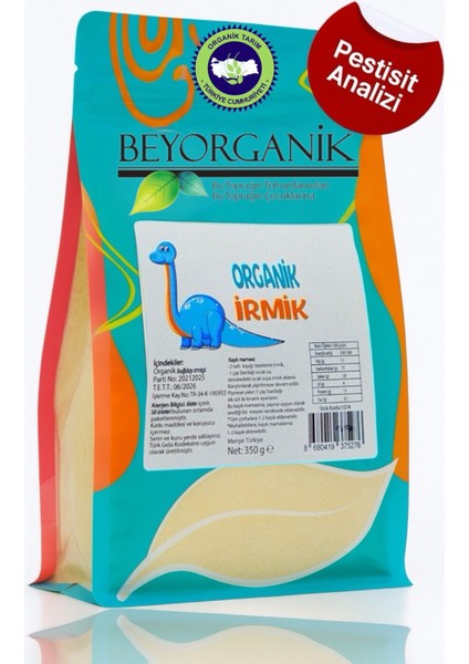 Organik İrmik 350gr