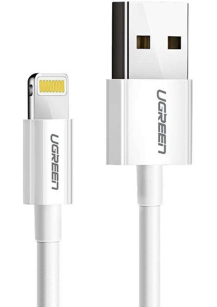 Lightning - USB-A MFi Sertifikalı İphone Hızlı Şarj Kablosu, 2 m, Beyaz, 20730 fiyatları