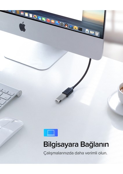 USB 2.0 Uzatma Kablosu Siyah 5 Metre, 10318