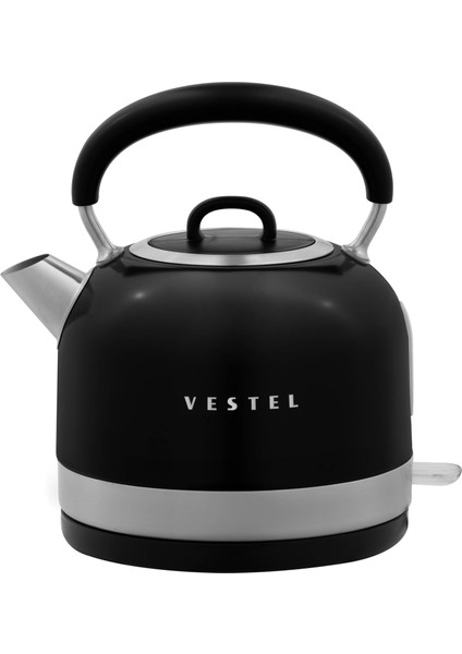 Retro Siyah Su Isıtıcı