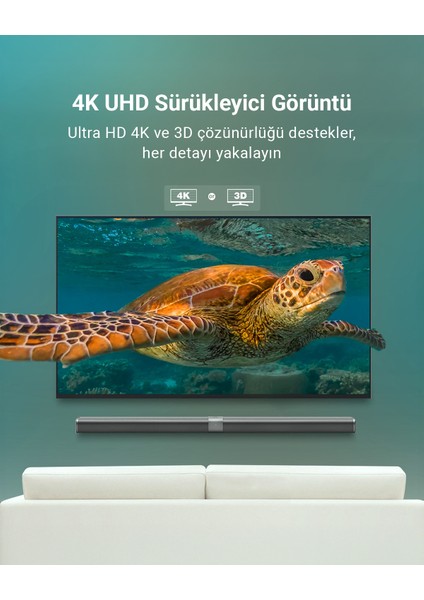 4K 60Hz Displayport to Displayport Kablo, 1 Metre, 10244