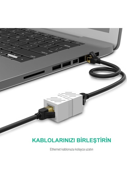 RJ45 Cat6 Cat7 Cat8 Ethernet Kablo Uzatma Aparatı Siyah, 20390 modelleri
