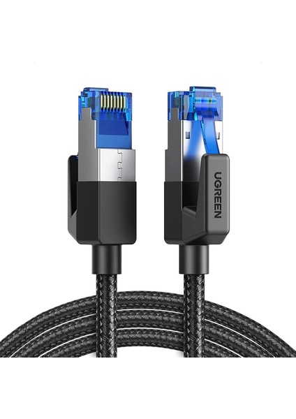 Cat8 25Gbps 2000Mhz Örgülü Ethernet Kablosu 3 Metre, 80432
