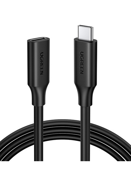 Type-C Erkek to Type-C Dişi Uzatma Kablosu 1 Metre, 10387