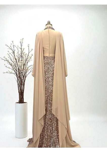 Tesettür Linet Abiye modelleri