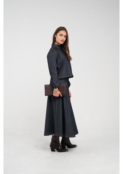 Fiyonk Yaka Detaylı Modern Ikili Kadın Takım 1765 indirimleri