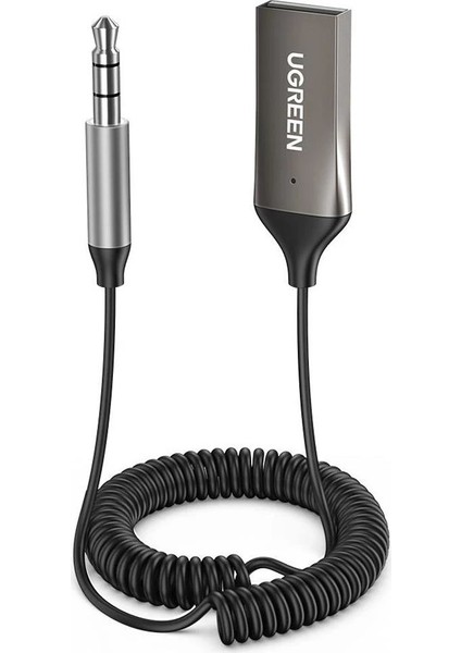 USB 2.0 to 3.5mm Mikrofonlu Bluetooth 5.0 Araç Kiti, 70601