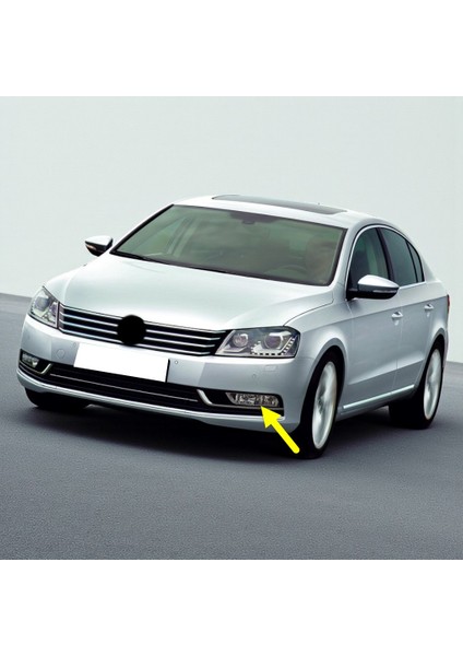 Vw Passat B7 2011-2014 Sol Sis Farı Gündüz Lambalı 3AA941661F