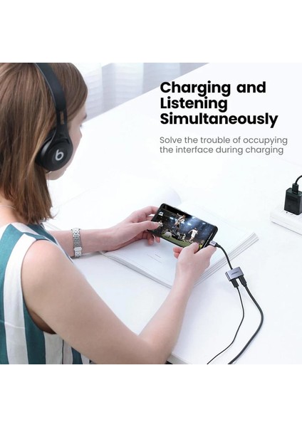 USB-C to 2xUSB-C Kulaklık ve Şarj Adaptörü, 60165 fiyatları