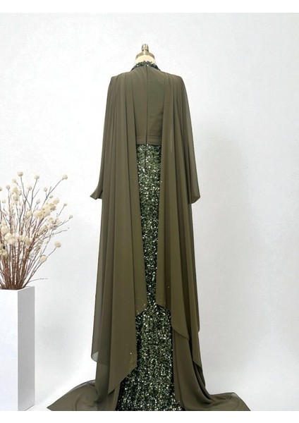 Tesettür Linet Abiye modelleri