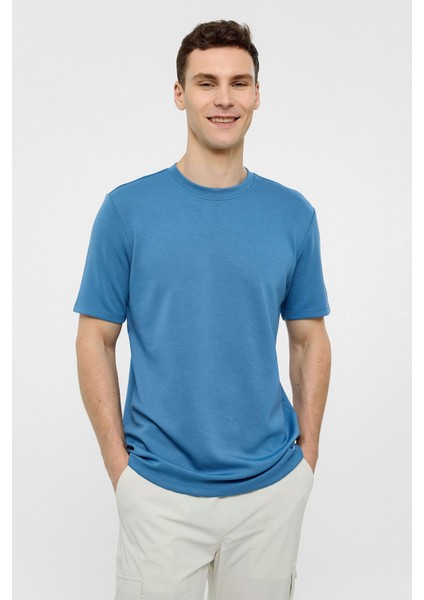 Indigo Regular Fit Bisiklet Yaka Tişört fiyatları