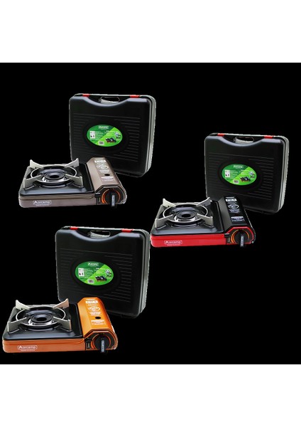 Pro Portatif Kamp Ocak Pls.çantalı - Gaz Stop Emn.- Rüzgarlık (5148)