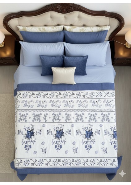 Fugoconcept Premium Baskılı Pike Seti (Çarşaf/pike/2 Yastık Kılıfı) | %100 Pamuk modelleri