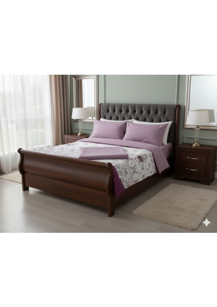 Fugoconcept Premium Baskılı Pike Seti (Çarşaf/pike/2 Yastık Kılıfı) | %100 Pamuk