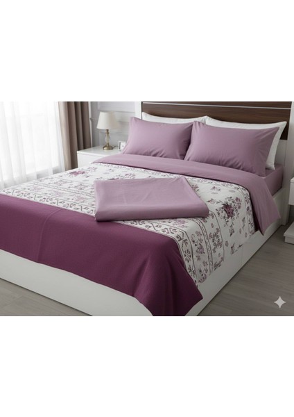 Fugoconcept Premium Baskılı Pike Seti (Çarşaf/pike/2 Yastık Kılıfı) | %100 Pamuk modelleri