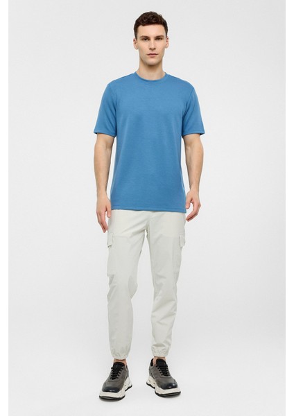 Indigo Regular Fit Bisiklet Yaka Tişört