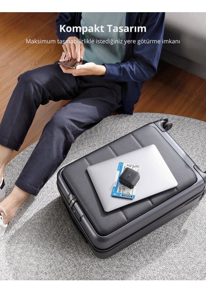 65W Şarj Cihazı Type-C 3xUSB-C, 1xUSB-A, Siyah, 70774 modelleri