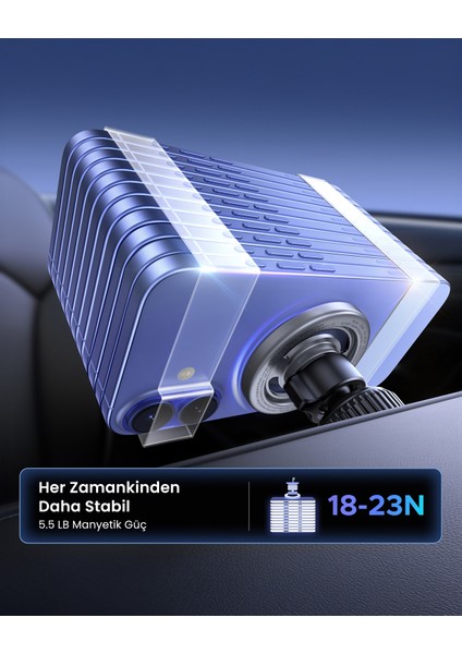 Magsafe Hava Menfezi Araç Içi Telefon Tutucu, 65764