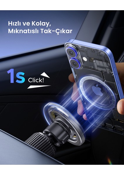 Magsafe Hava Menfezi Araç Içi Telefon Tutucu, 65764