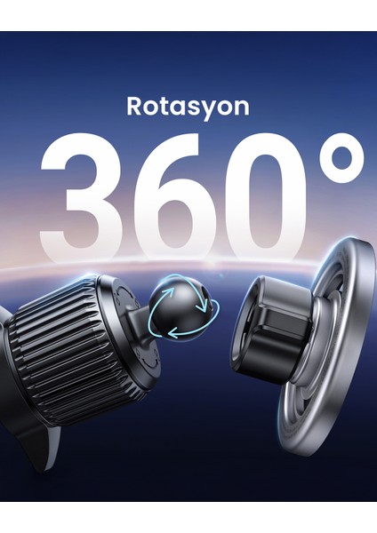 Magsafe Hava Menfezi Araç Içi Telefon Tutucu, 65764