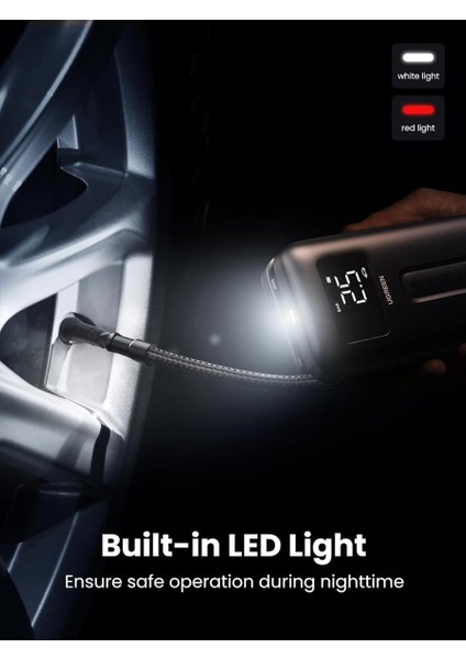 Taşınabilir Hava Kompresor Siyah - 15951