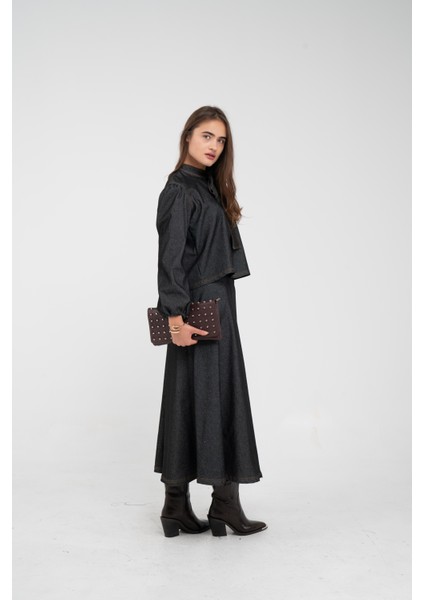 Fiyonk Yaka Detaylı Modern Ikili Kadın Takım 1765 fiyatları