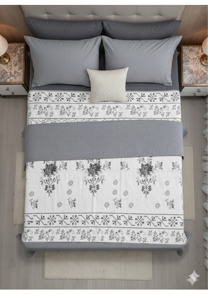 Fugoconcept Premium Baskılı Pike Seti (Çarşaf/pike/2 Yastık Kılıfı) | %100 Pamuk fiyatları